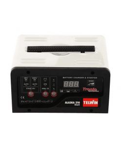 Telwin Caricabatterie Alaska 210 Start 12/24V Nero con Display Digitale