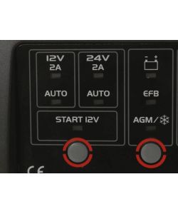 Telwin Caricabatterie Alaska 210 Start 12/24V Nero con Display Digitale