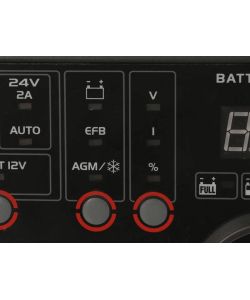 Telwin Caricabatterie Alaska 210 Start 12/24V Nero con Display Digitale