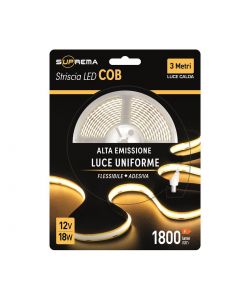 Kit Striscia Led luce calda 3000K