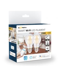 Bipack Lampadine Goccia A60 SM WIFI 60W 2700K