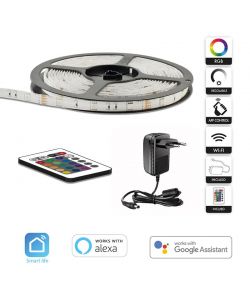 Striscia LED Kit SM 5M RGB 18W 330 LM