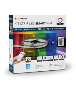 Striscia LED Kit SM 5M RGB 18W 330 LM