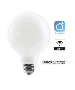 Lampadina globo led g95 fr sm wifi e27 75w 4000k dim