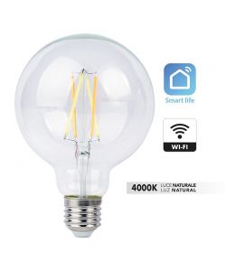 Lampafina globo LED G95 FILAM SM WIFI 75W 4000K Dim