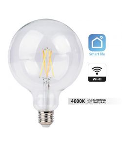 ampadina globo led G125 filam SM WIFI 75W 4000K Dim