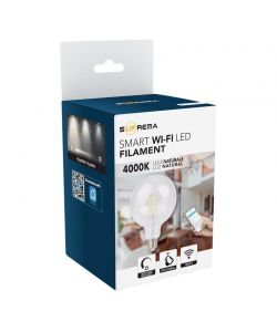 ampadina globo led G125 filam SM WIFI 75W 4000K Dim