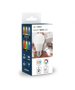 Lampadina Goccia LED A60 SM WiFi RGB+CCT E27 60W