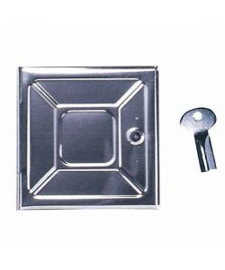 Portina Camino Lamiera Zn 18,5X26,5 Chiave