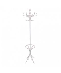 Cosma Appendiabiti Metallo Bianco Antico 43x38x180 cm Moderno