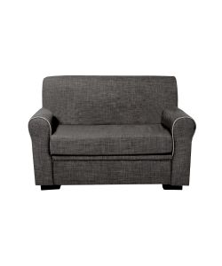 Divano 2 Posti Tosca Grigio 85 x 125 x 70 cm Compatto, Elegante e Comodo per Ogni Ambiente