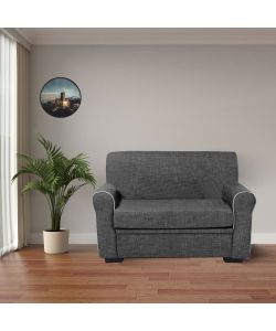 Divano 2 Posti Tosca Grigio 85 x 125 x 70 cm Compatto, Elegante e Comodo per Ogni Ambiente