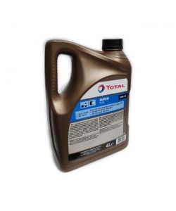 Total Olio Motore Super Plus 10W40 4L - Sintetico per Diesel e Benzina