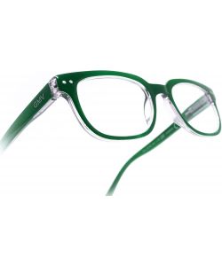 Gianmarco Venturi Occhiali da Lettura Roma Verde 3,5 Unisex Flessibili