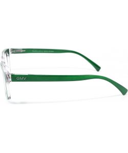 Gianmarco Venturi Occhiali da Lettura Roma Verde 3,5 Unisex Flessibili