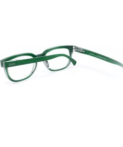 Gianmarco Venturi Occhiali da Lettura Roma Verde 3,5 Unisex Flessibili