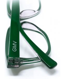 Gianmarco Venturi Occhiali da Lettura Roma Verde 3,5 Unisex Flessibili