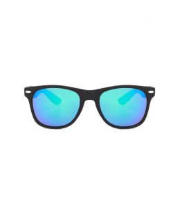 Gian Marco Venturi Occhiali da Sole Marsiglia Nero Verde Specchio Unisex