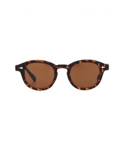 Gian Marco Venturi Occhiali da Sole Ovali Tartaruga Marrone Unisex
