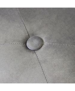 Cosma Pouf Contenitore Rotondo Velluto Tortora diam. 67 x 41 cm