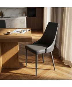 Cosma Sedia da Interno Grigio Chiaro 60x49,5x87,5 cm Senza Braccioli