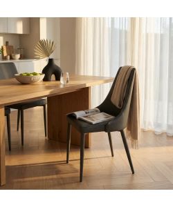 Cosma Sedia da Interno Grigio Chiaro 60x49,5x87,5 cm Senza Braccioli