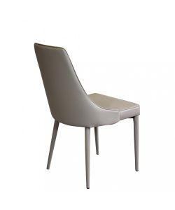 Cosma Sedia Tortora Ecopelle 46,5x59x89 Senza Braccioli Design Moderno