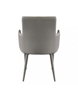 Cosma Poltrona Camille Tortora Ecopelle Con Braccioli 56x54x89 cm