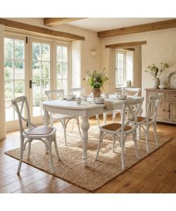 Cosma Tavolo Estensibile Bianco 150/190 cm in Legno per Interni