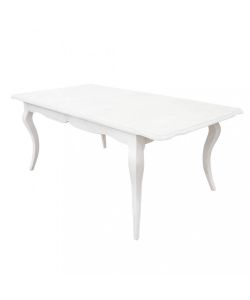 Cosma Tavolo Allungabile Bianco 160/200 x 100 cm in Legno Design Moderno