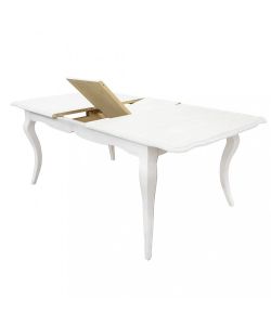 Cosma Tavolo Allungabile Bianco 160/200 x 100 cm in Legno Design Moderno