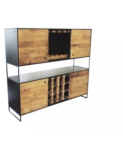 Cosma Mobile credenza in legno marrone 100x40x131 cm per interni