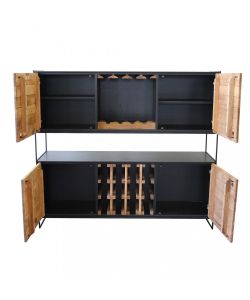 Cosma Mobile credenza in legno marrone 100x40x131 cm per interni