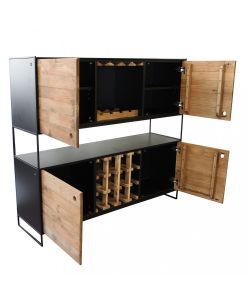 Cosma Mobile credenza in legno marrone 100x40x131 cm per interni