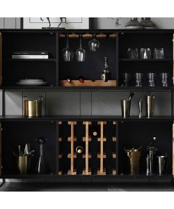 Cosma Mobile credenza in legno marrone 100x40x131 cm per interni