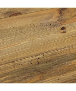 Cosma Tavolino Arnold in Legno di Pino Marrone 120x61x43 cm