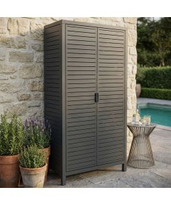 Cosma Mobile Durango Antracite 90x48x180 cm in Alluminio Verniciato