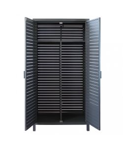 Cosma Mobile Durango Antracite 90x48x180 cm in Alluminio Verniciato
