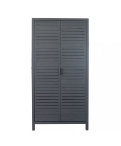 Cosma Mobile Durango Antracite 90x48x180 cm in Alluminio Verniciato