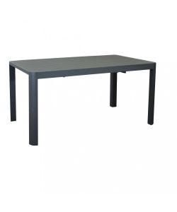 Cosma Tavolo Estensibile 100/150 x 150 cm Antracite Alluminio