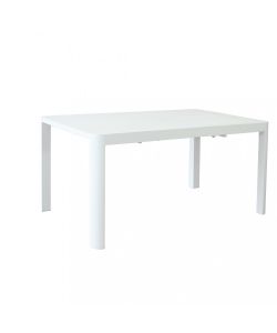 Cosma Tavolo Estensibile Rettangolare Bianco 100/150 cm Alluminio