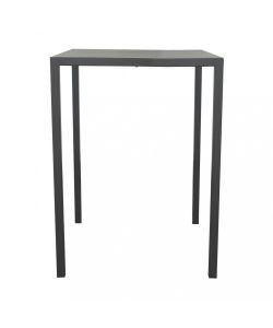 Cosma Tavolo Autolivellante Antracite 80x80 cm Stile Industrial in Metallo