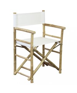 Cosma Regista Mojito Bianco in Bamboo 60x44x88 cm Pieghevole