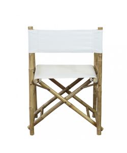 Cosma Regista Mojito Bianco in Bamboo 60x44x88 cm Pieghevole