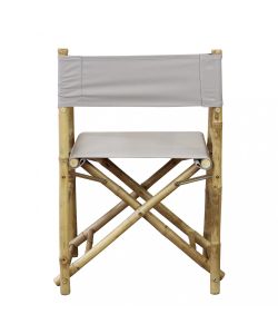 Cosma Sedia Regista in Bamboo Marrone 58x44x88 cm Design Rettangolare