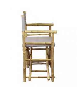 Cosma Sedia Regista in Bamboo Marrone 58x44x88 cm Design Rettangolare