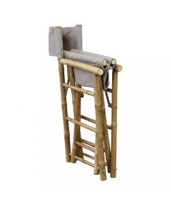 Cosma Sedia Regista in Bamboo Marrone 58x44x88 cm Design Rettangolare
