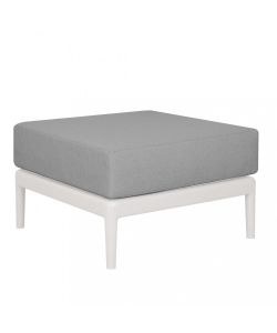 Cosma Seduta per Salotto da Giardino con Cuscino Bianco 69x70x42 cm