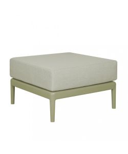 Cosma Seduta per Salotto da Giardino Verde Oliva con Cuscino 69x70x42 cm