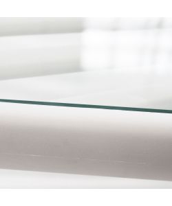 Cosma Tavolino da Giardino Quadrato Bianco 70x70x32 cm in Polipropilene